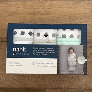 Nanit breathing wear-small three pack